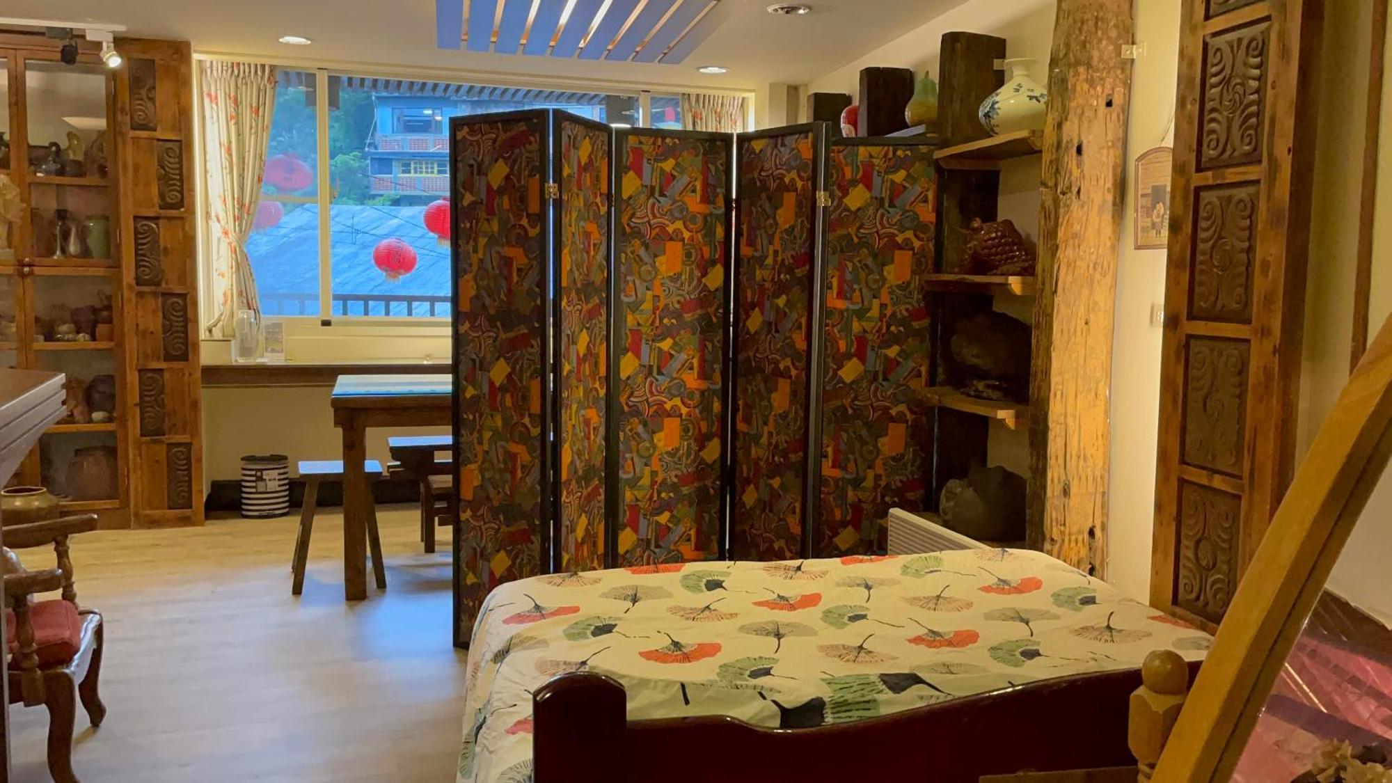 Apartmán Qi Tang Lane Ťiou-fen Pokoj fotografie