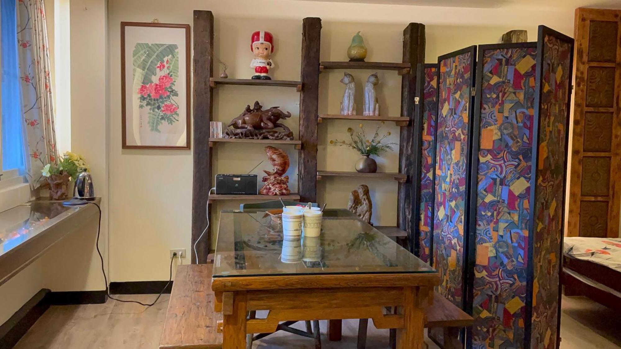 Apartmán Qi Tang Lane Ťiou-fen Pokoj fotografie